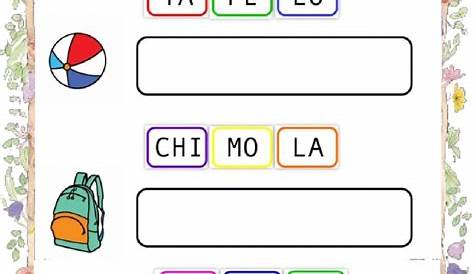 Pin de GiGi en escuela | Lecto escritura, Actividades de nombres en el