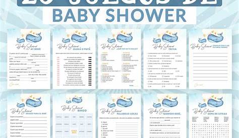 Pin de Seño Andrea Paulli en Baby shower | Juegos de fiesta shower