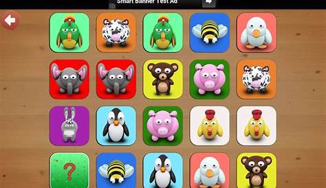 Play matching game for kids - Tropical animals - Online & Free | Memozor