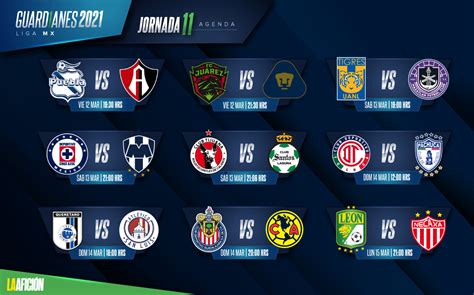 juegos hoy liga mx varonil