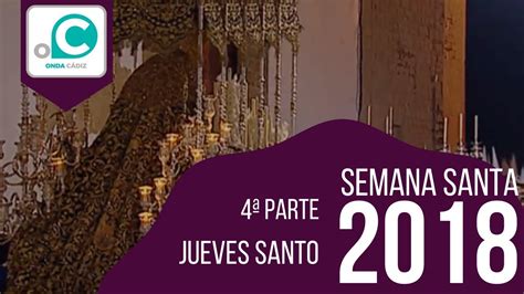 jueves santo 2018