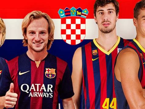jugadores del barcelona croatas