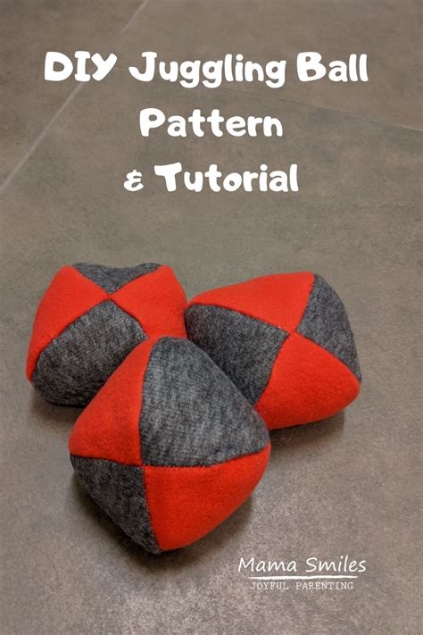 Juggling Balls Sewing Pattern
