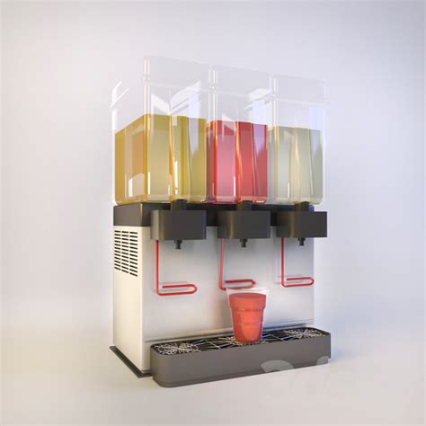 juice dispenser 3d model