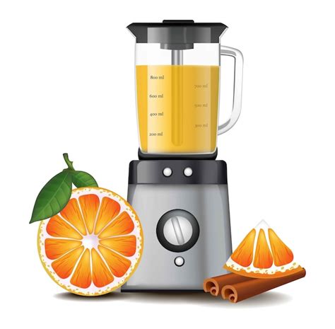 Juice Mixer Vector