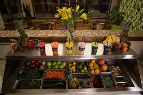 Juice and Smoothie Bars: Refreshment Awaits