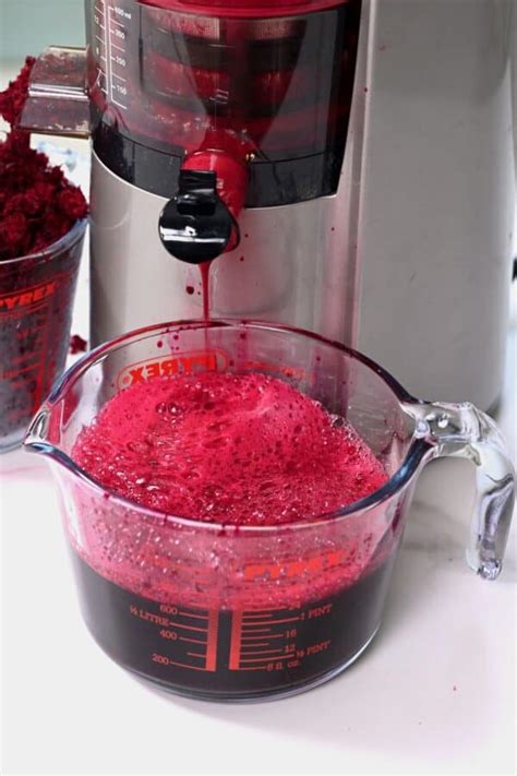Juicing Beetroot
