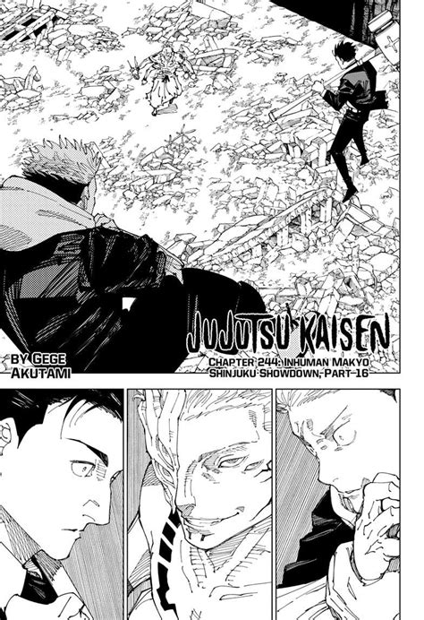 jujutsu kaisen chap 244 raw