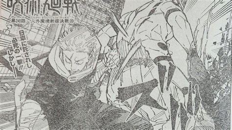 jujutsu kaisen chapter 257 spoilers