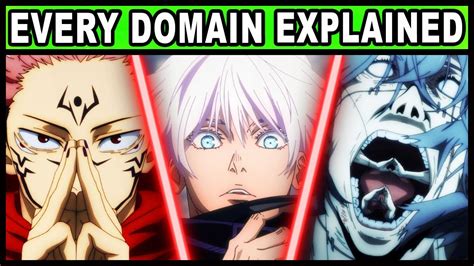 jujutsu kaisen domain expansion explained