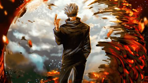 jujutsu kaisen gojo fight