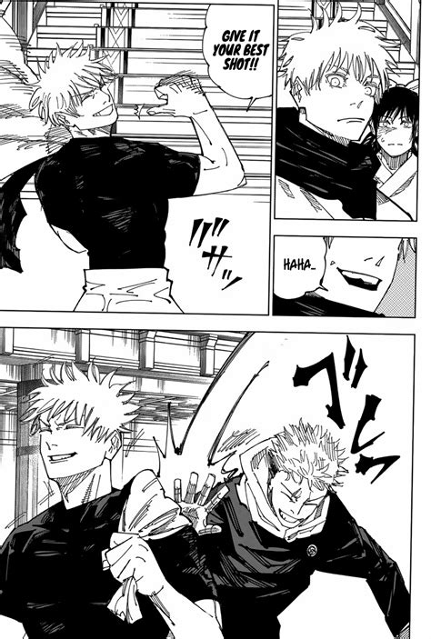 jujutsu kaisen manga chap 255