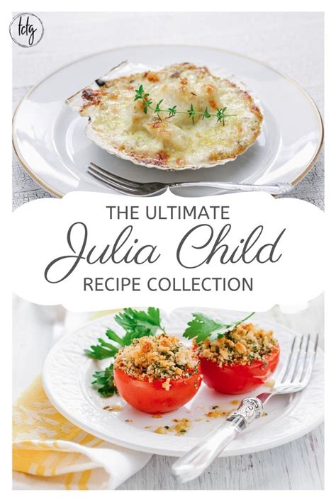 julia child recipes list