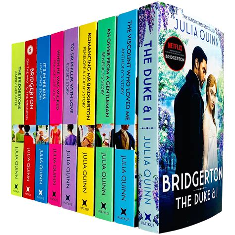 julia quinn books bridgerton series 1-9