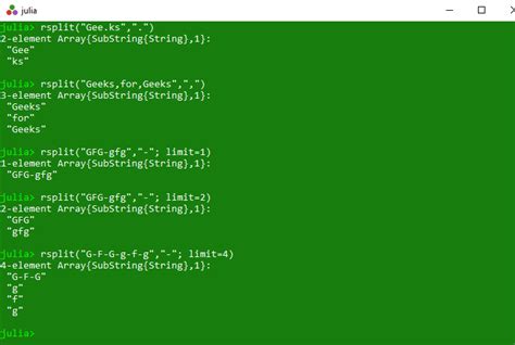 Julia String From Array