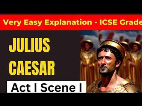 julius caesar act 1 scene 1 line by line explanation in bengali