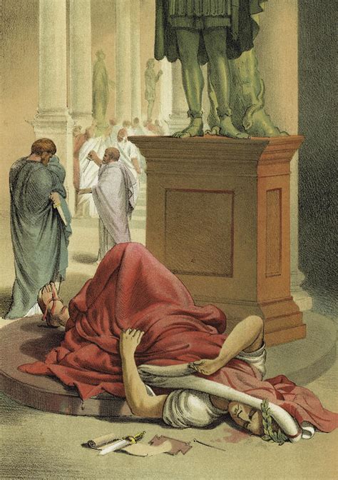 julius caesar events leading to death