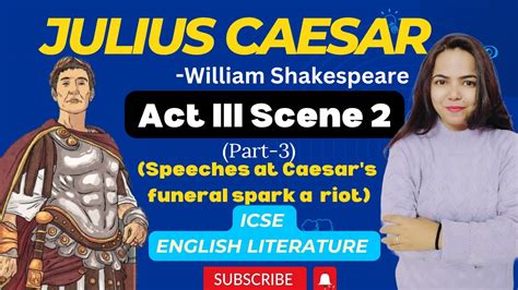 julius caesar line by line explanation act 3 scene 2