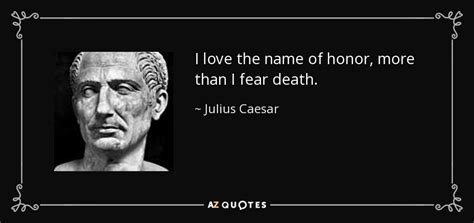 julius caesar quotes about honor