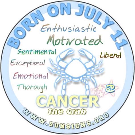 july 11th zodiac sign