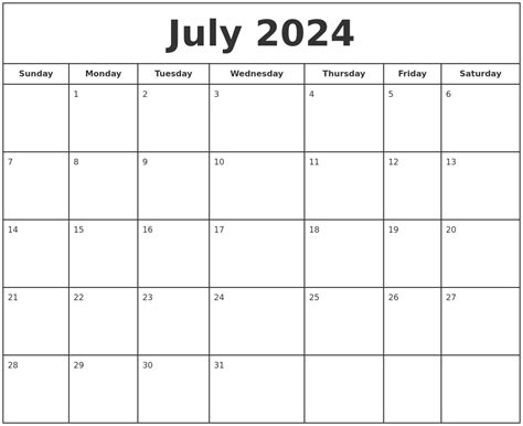 july 2024 calendar printable free word