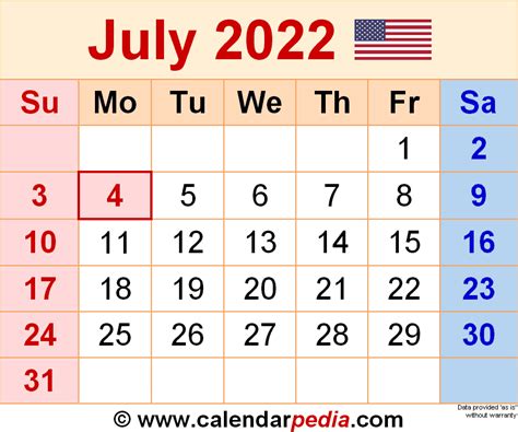 july 23 2022 calendar