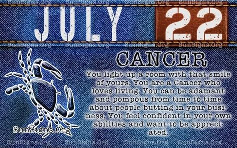 july zodiac sign 22