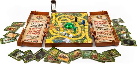 jumanji board game with video centrepiece