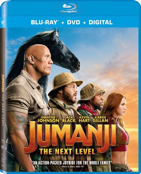 jumanji the next level 4k blu ray review