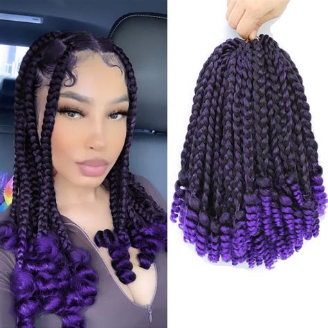 Jumbo Box Braids Violet