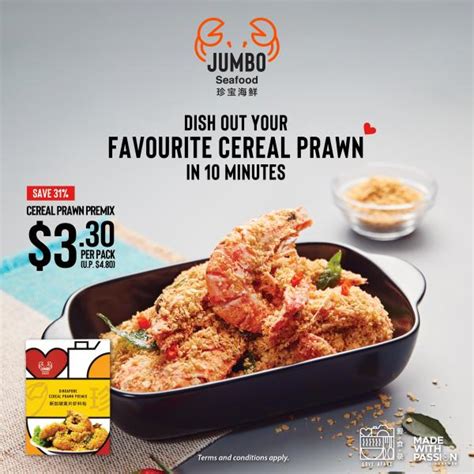 Jumbo Cereal Prawn Premix