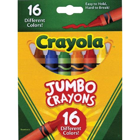 Jumbo Crayons Color Box