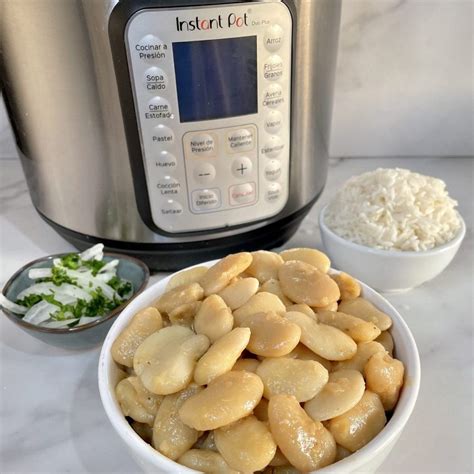 Jumbo Lima Beans Instant Pot