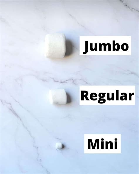 Jumbo Marshmallows Vs Regular