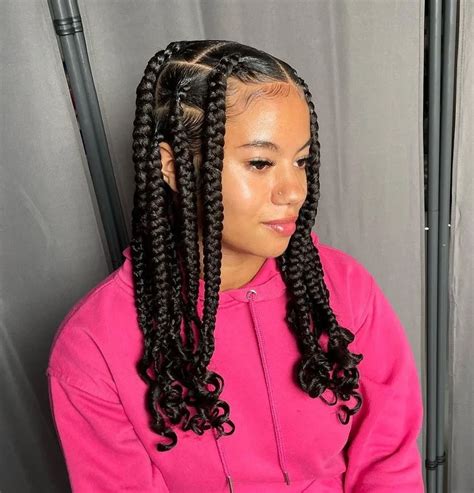 Jumbo Medium Knotless Braids