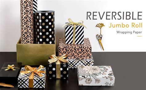 Jumbo Wrapping Paper Rolls