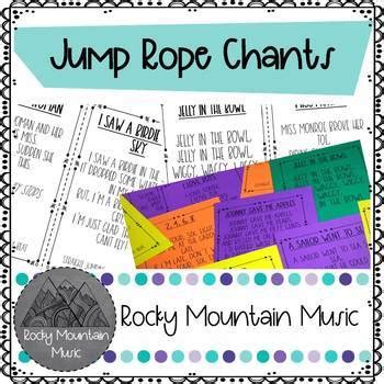 Jump Rope Chants