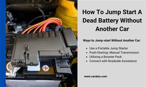 Jump Start Dead Battery Time