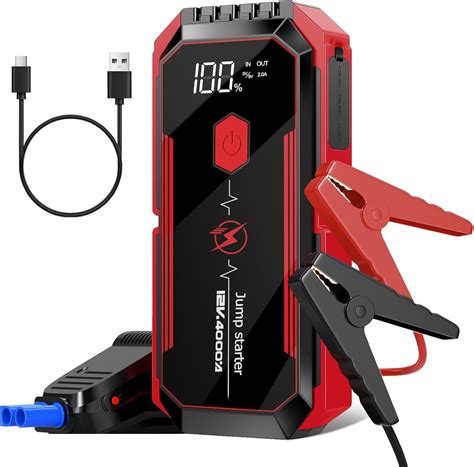 Jump Starter Box Cables