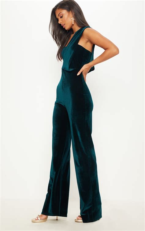 Jumpsuits Emerald Green