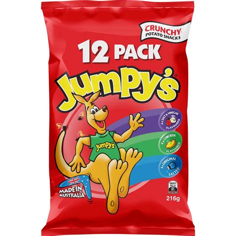 Jumpy's Chips Flavors