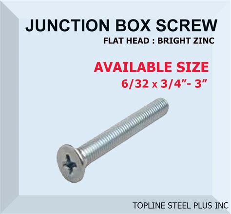 Junction Box Screw Length