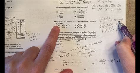 June 2021 Algebra 1 Regents Answer Key: Everything You Need To Know