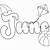 june coloring pages free printable
