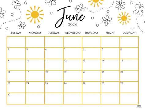 June 2024 Printable
