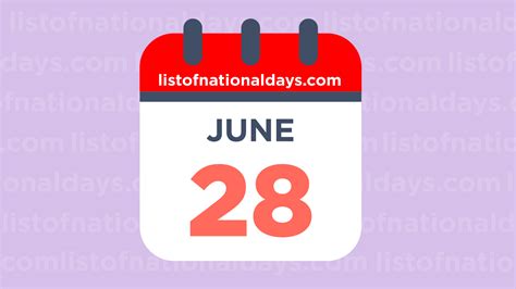 june 28 holiday us