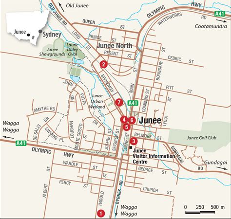 Junee Nsw Map