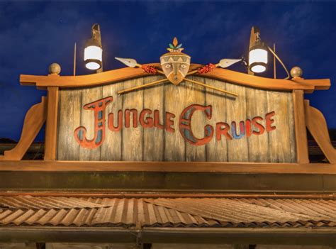 jungle cruise sign disney world