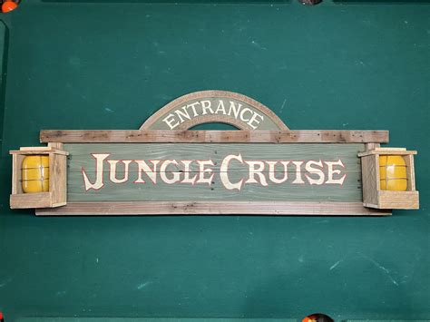 jungle cruise sign shelf