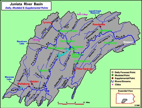 juniata river basin data summary